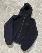 Men's Zip-Through Hoodie with Adjustable Hem