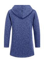 Men's Longline Zip-Up Hoodie – Relaxed Hooded Sweatshirt Jacket