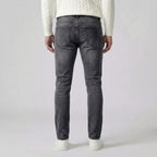 Men's Slim Fit Light Wash Stretch Jeans