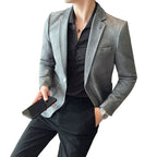 Men's Slim Fit Blazer – Clean Single-Button