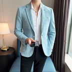Men's Slim Fit Blazer – Clean Single-Button