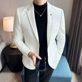 Men's Slim Fit Blazer – Clean Single-Button
