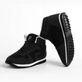 Men's Warm-Lined Winter Shoes – Slip-Resistant High-Top Trainers