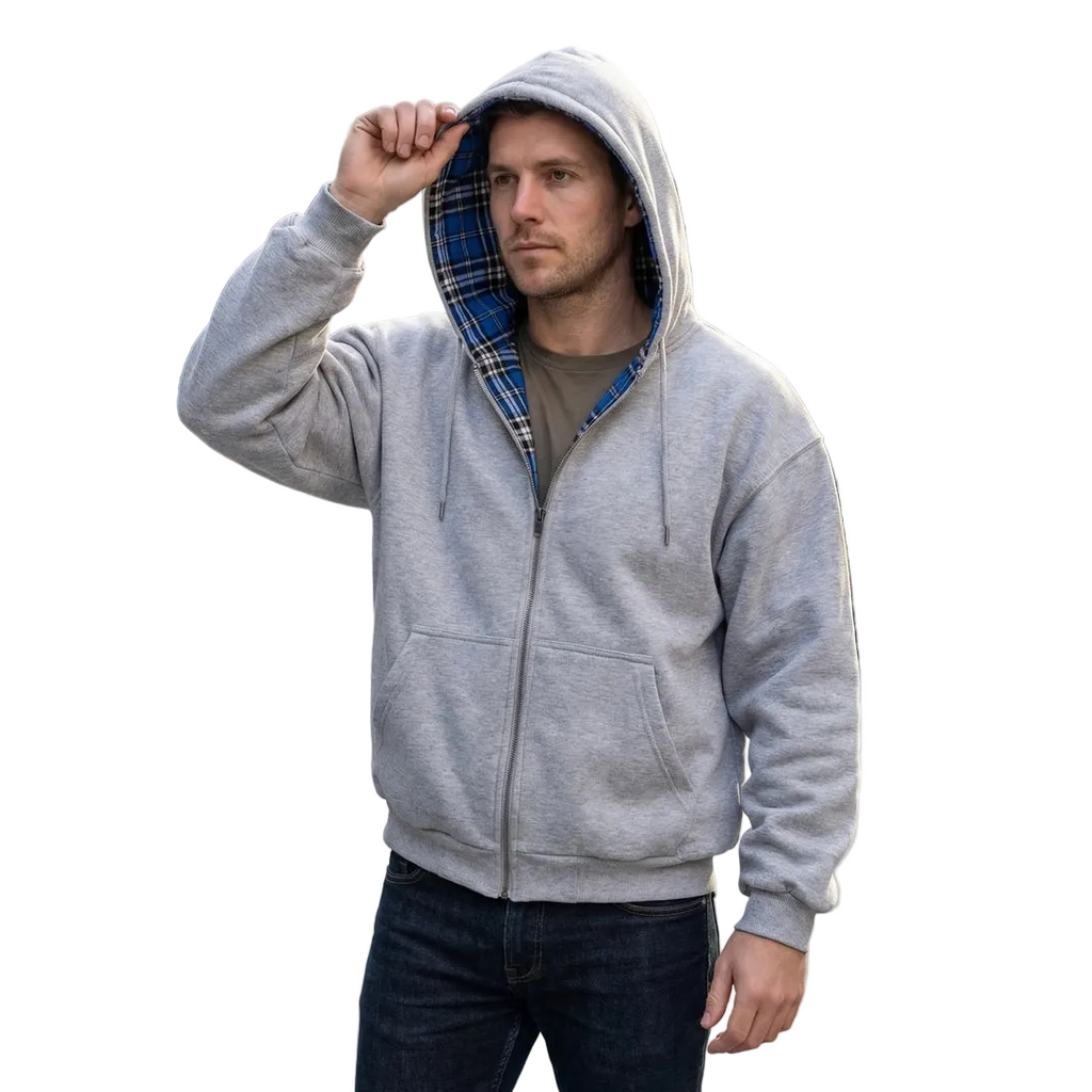 Men's Reversible Oversized Hooded Jacket