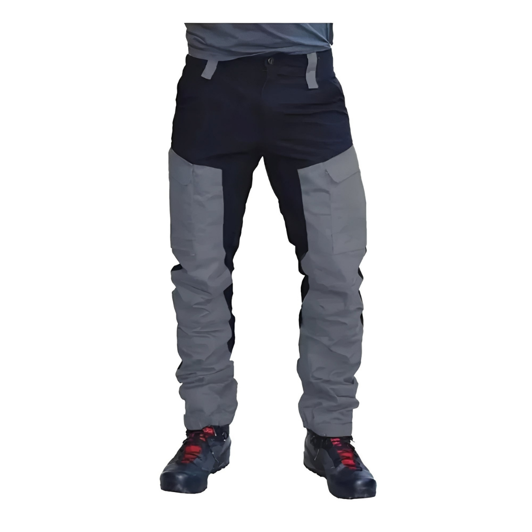 Men's Weather-Resistant Cargo Work Trousers