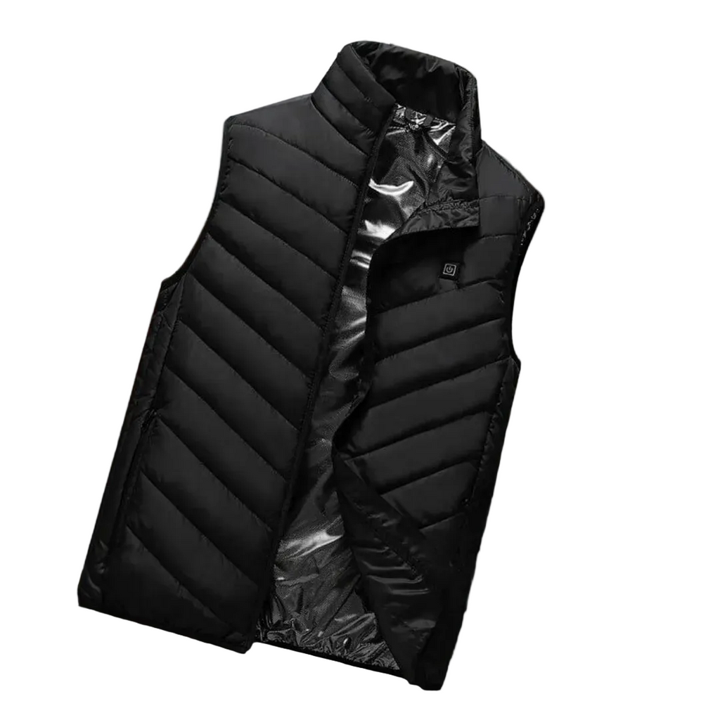 Men's Heated Puffer Vest – Lightweight Quilted Bodywarmer