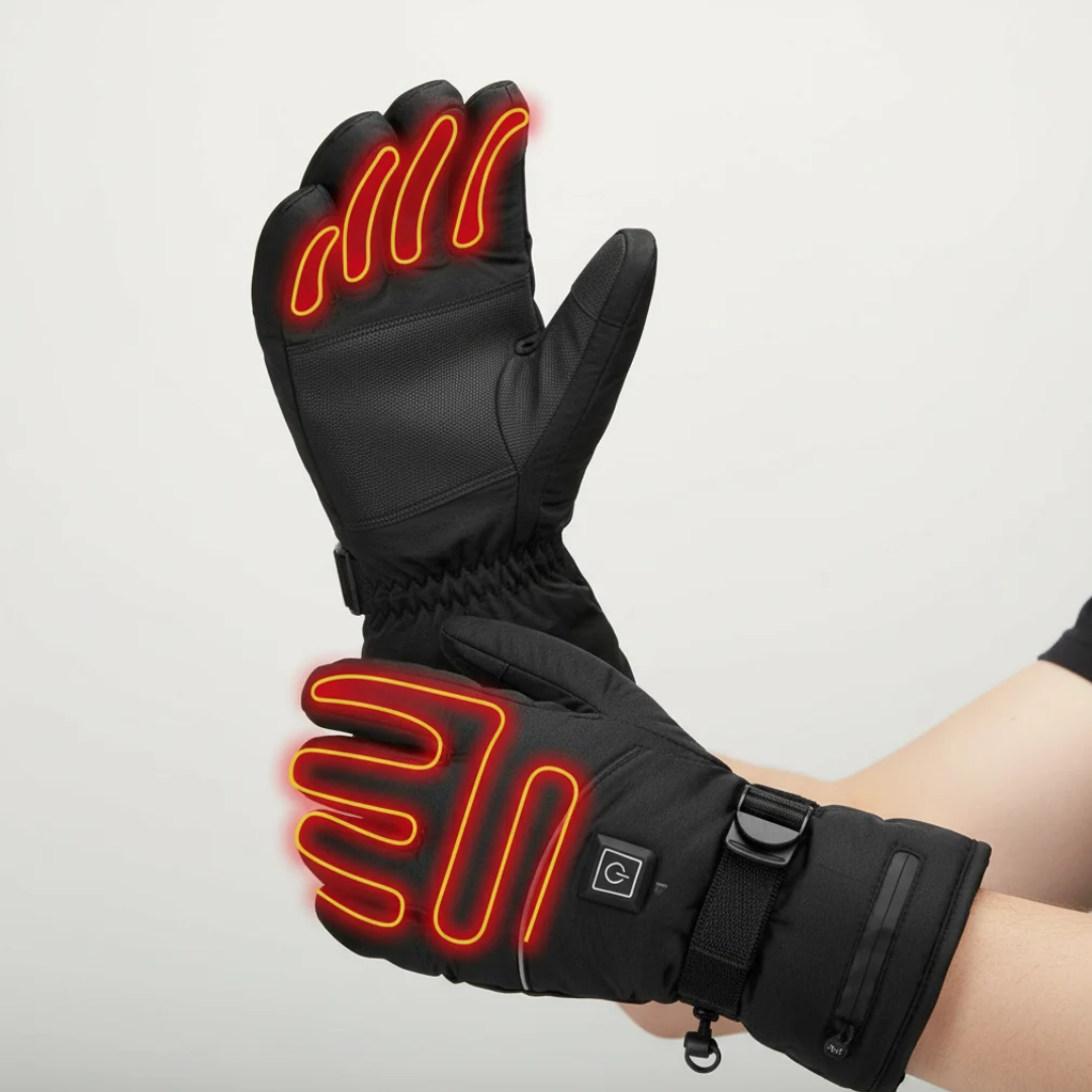 Men's Heated Winter Gloves – Water-Resistant Touchscreen Gloves