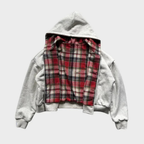 Men's Reversible Oversized Hooded Jacket