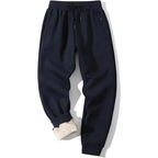 Men's Fleece-Lined Joggers – Relaxed-Fit Thermal Sweatpants