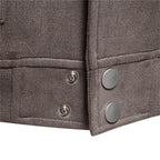Men's Suede-Look Bomber Jacket