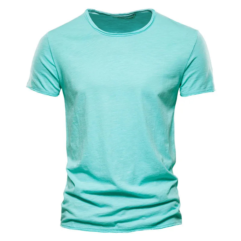 Men's Crease-Free Crew Neck T-Shirt – 9 Colours