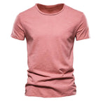 Men's Crease-Free Crew Neck T-Shirt – 9 Colours