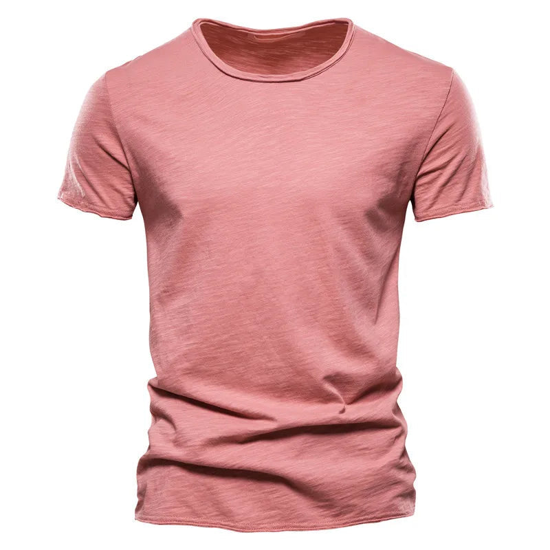 Men's Crease-Free Crew Neck T-Shirt – 9 Colours
