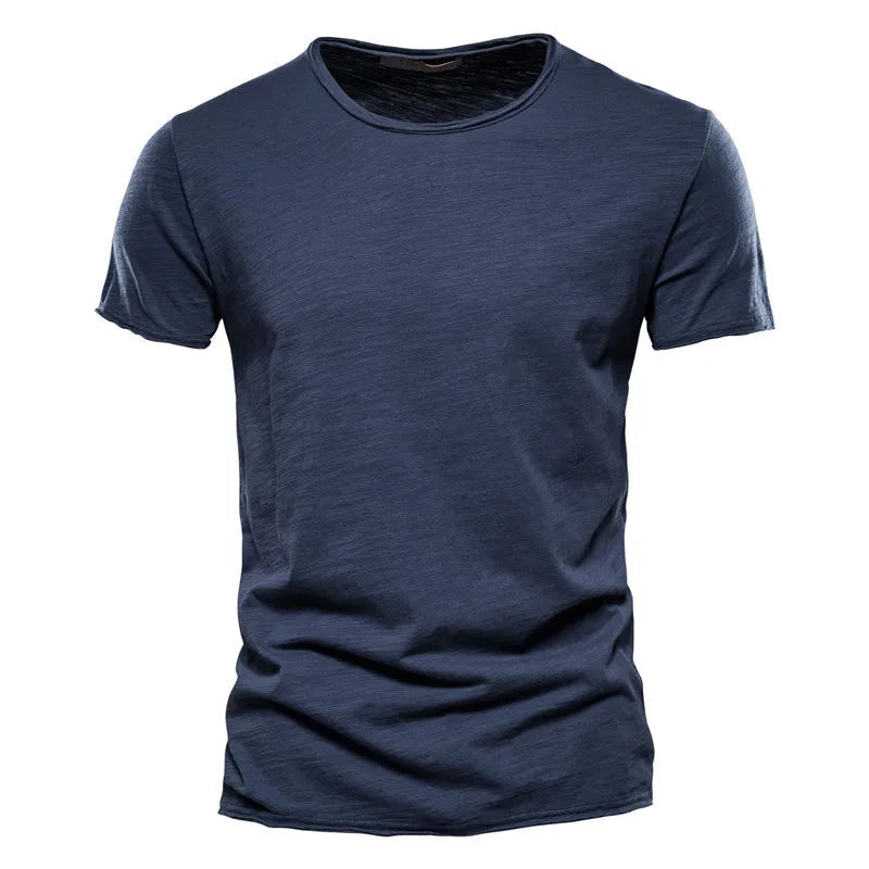 Men's Crease-Free Crew Neck T-Shirt – 9 Colours