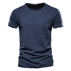 Men's Crease-Free Crew Neck T-Shirt – 9 Colours