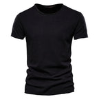 Men's Crease-Free Crew Neck T-Shirt – 9 Colours
