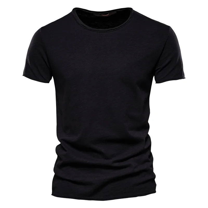 Men's Crease-Free Crew Neck T-Shirt – 9 Colours