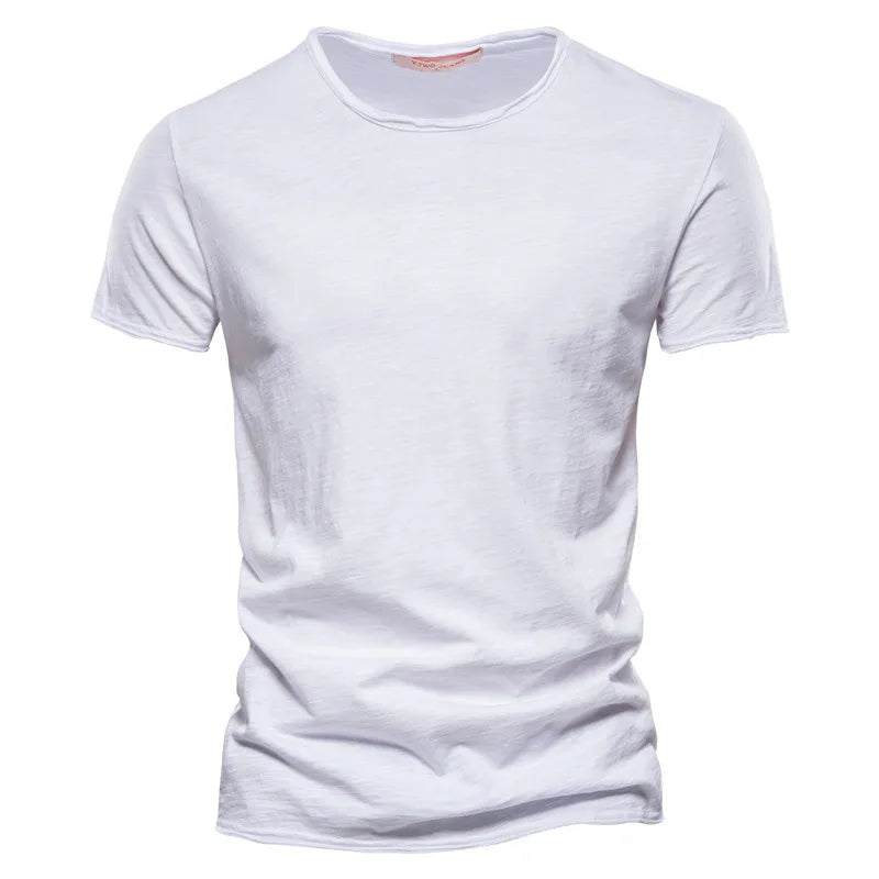 Men's Crease-Free Crew Neck T-Shirt – 9 Colours