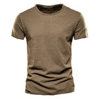 Men's Crease-Free Crew Neck T-Shirt – 9 Colours