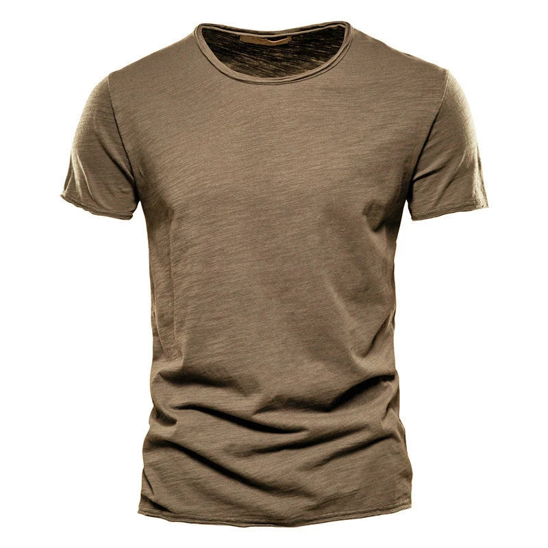 Men's Crease-Free Crew Neck T-Shirt – 9 Colours