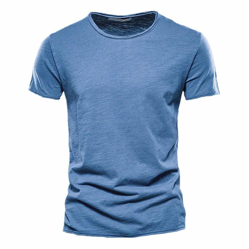 Men's Crease-Free Crew Neck T-Shirt – 9 Colours