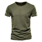 Men's Crease-Free Crew Neck T-Shirt – 9 Colours
