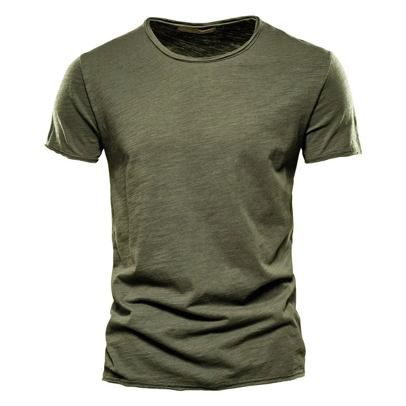 Men's Crease-Free Crew Neck T-Shirt – 9 Colours