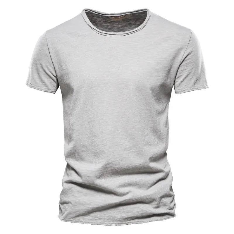 Men's Crease-Free Crew Neck T-Shirt – 9 Colours