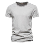 Men's Crease-Free Crew Neck T-Shirt – 9 Colours