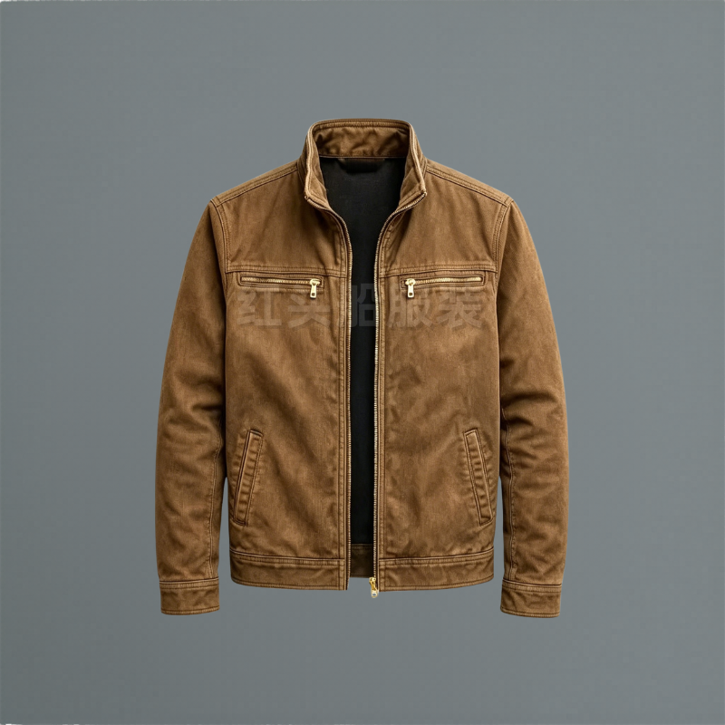 Men's Classic Cotton Jacket – Structured Everyday Outerwear
