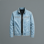 Men's Classic Cotton Jacket – Structured Everyday Outerwear