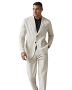 Men's Pure Linen Suit Set – Lightweight Shirt and Trousers