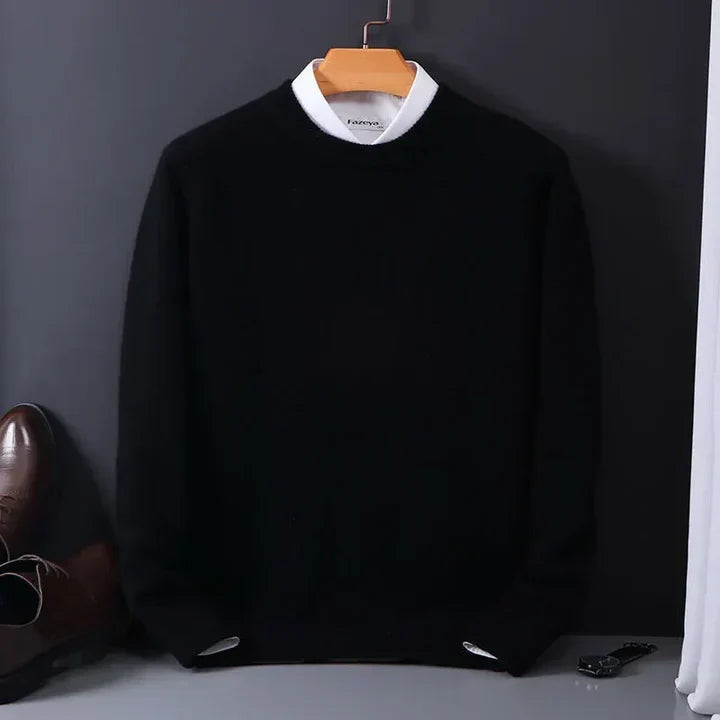 Men's soft-knit Crew Neck Sweater – Soft Refined Knit