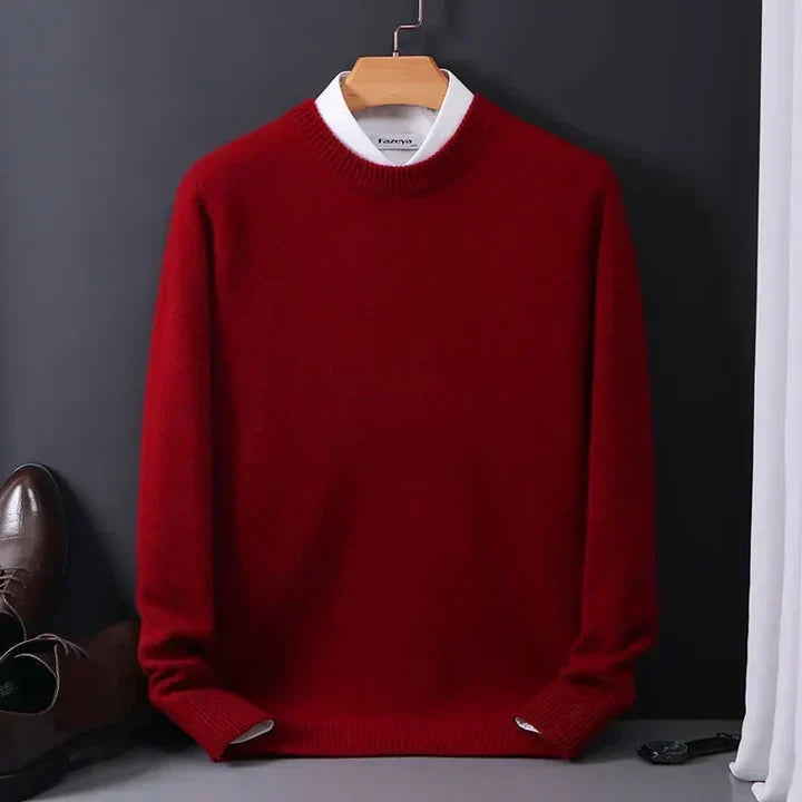 Men's soft-knit Crew Neck Sweater – Soft Refined Knit