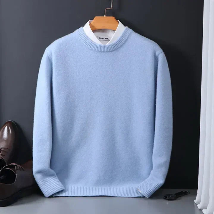 Men's soft-knit Crew Neck Sweater – Soft Refined Knit