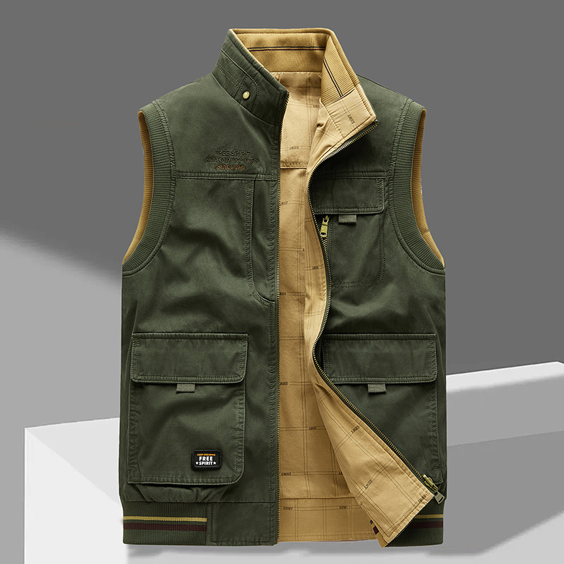 Men's Versatile Zip Cardigan – Smart Casual Layer