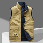 Men's Versatile Zip Cardigan – Smart Casual Layer