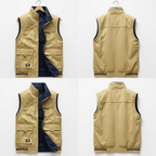 Men's Versatile Zip Cardigan – Smart Casual Layer