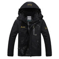 Men's Windproof Ski Jacket – Insulated Hooded Layer