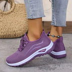 Women's Knitted Trainers with breathable mesh