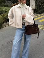 Women's Oversized Bomber Jacket