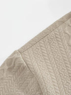 Men's Jacquard Polo and Trouser Lounge Set