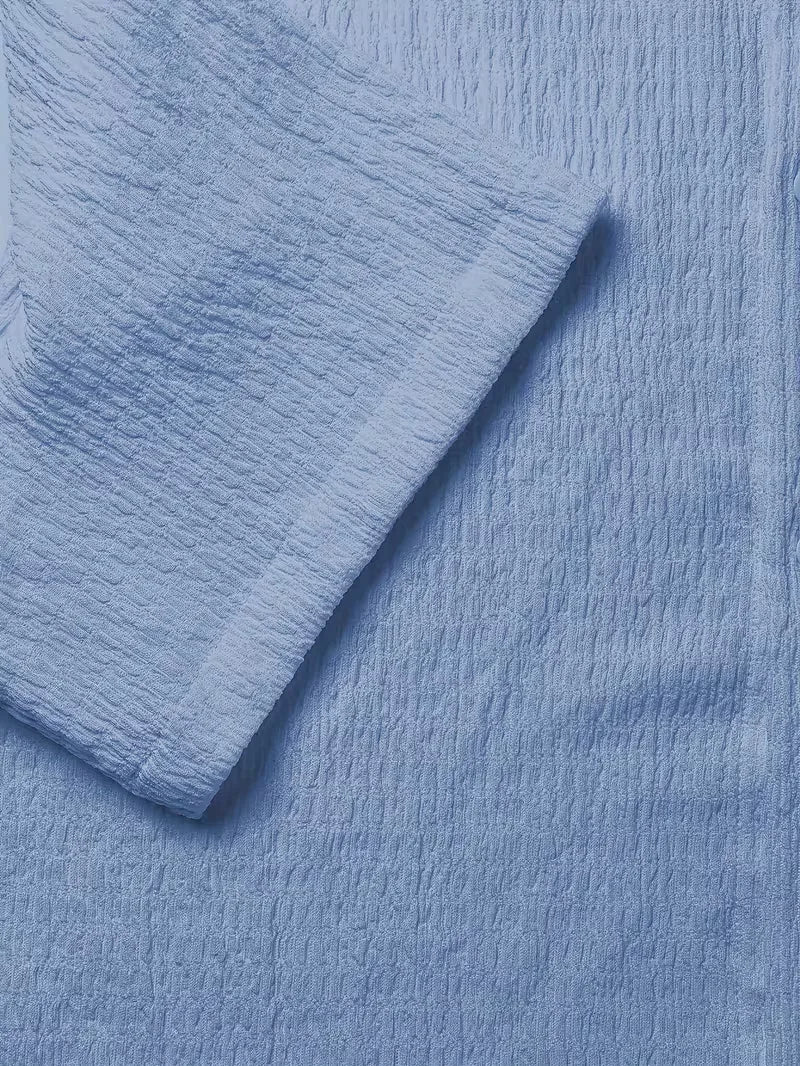 Men's Textured Short Sleeve Shirt