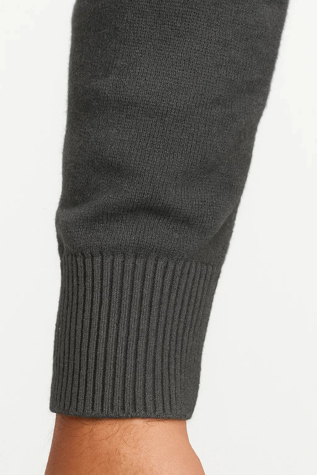 Men's Quarter-zip Jumper with Mock Neck