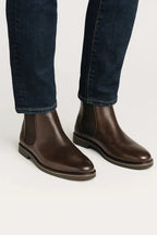 Men's Chelsea Boots with Elastic Side Panels – Style 2