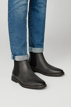 Men's Chelsea Boots with Elastic Side Panels – Style 2