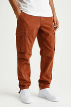 Men's Cargo Trousers with Large Side Pockets
