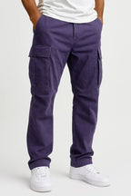 Men's Cargo Trousers with Large Side Pockets