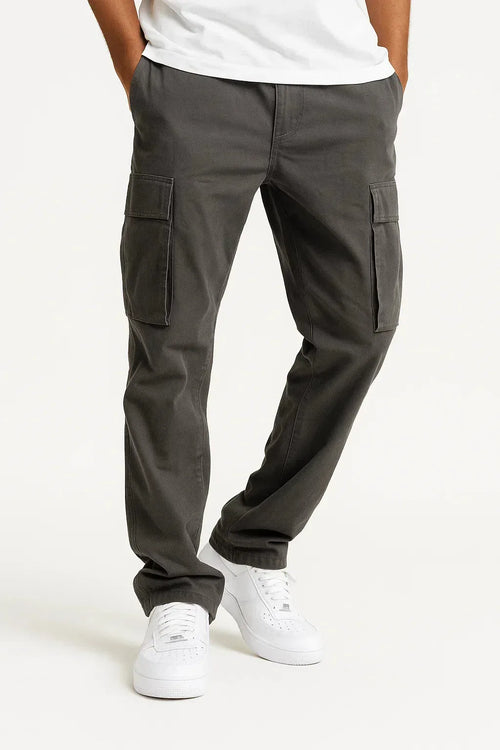 Men's Cargo Trousers with Large Side Pockets