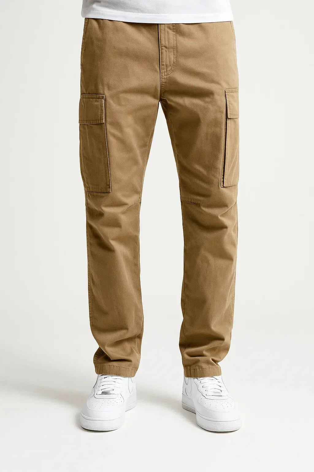 Men's Cargo Trousers with Large Side Pockets